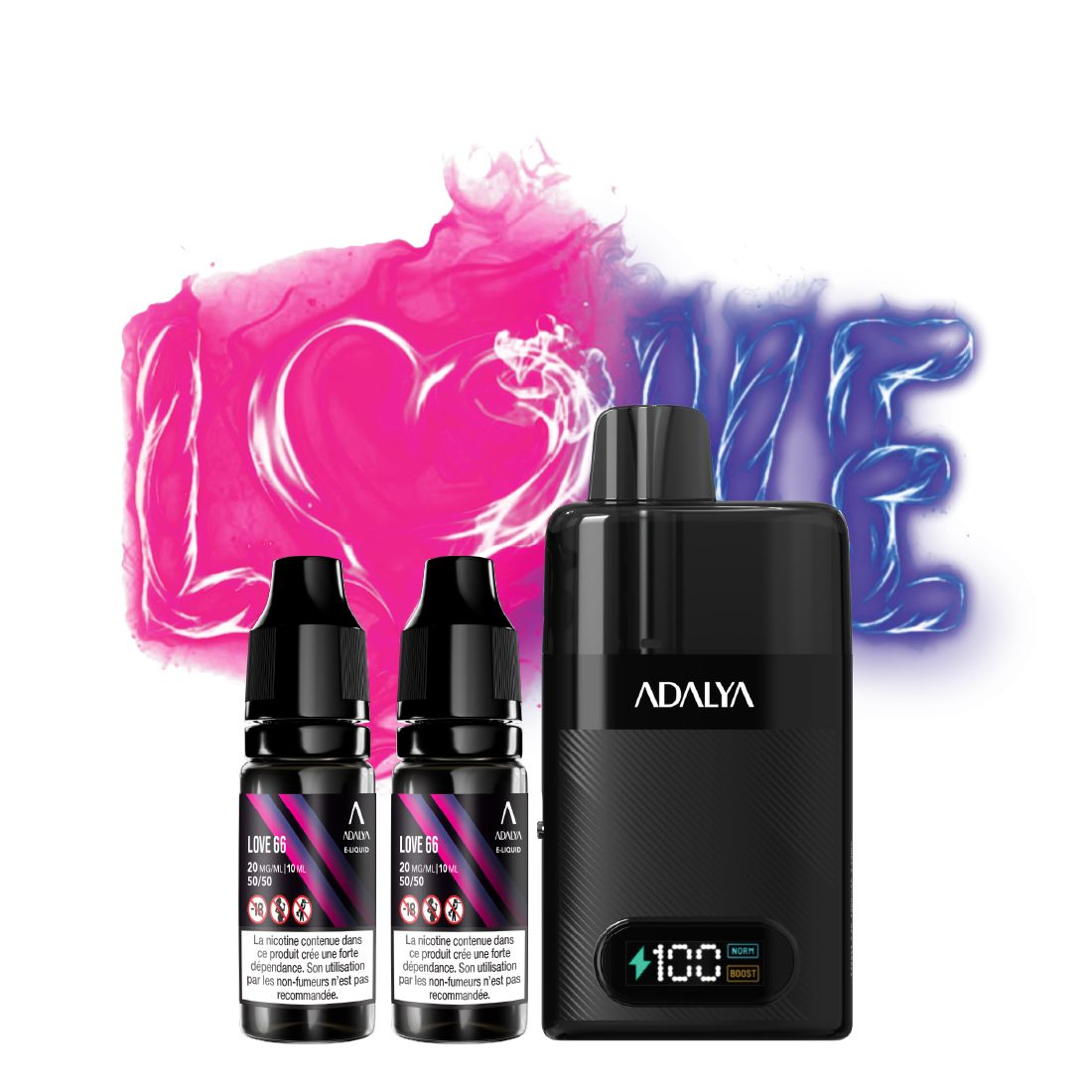 e cigarette qui ne fuit pas Adalya E-liquids 10ml – Fruity and Menthol Shisha Flavors main image 1