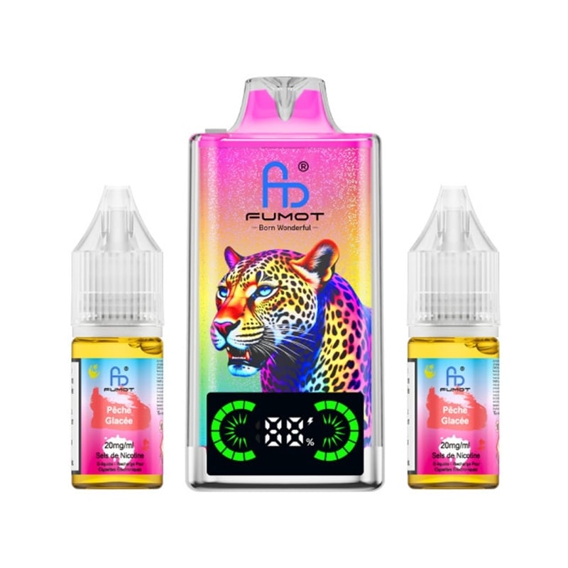 Puff Fumot Leopard 40K rechargeable 2% nicotine