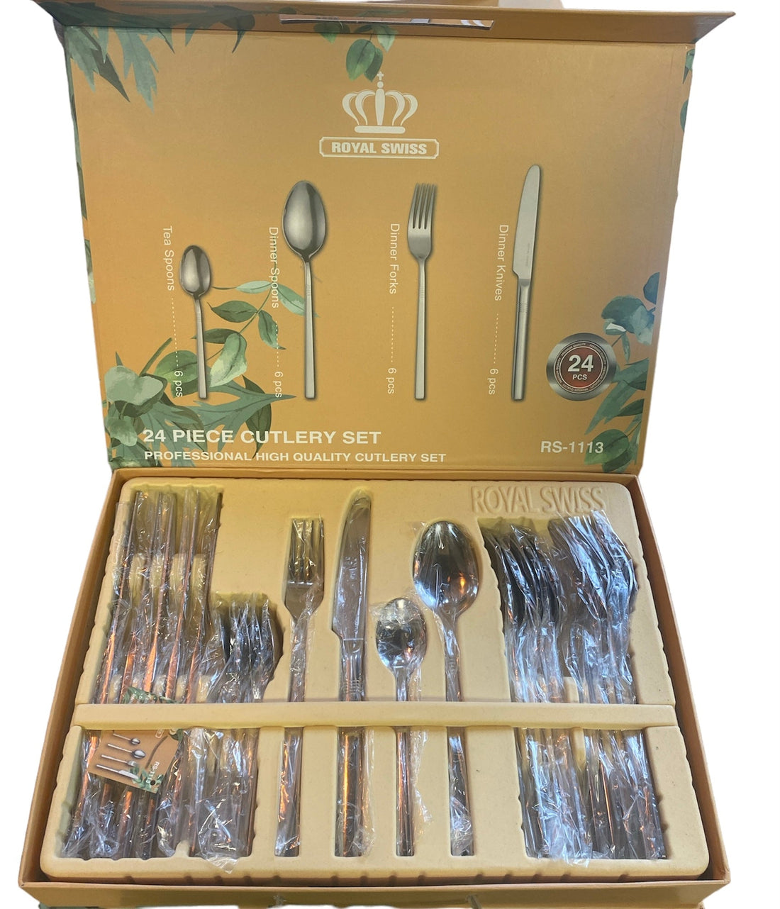 Coffret de couverts en inox