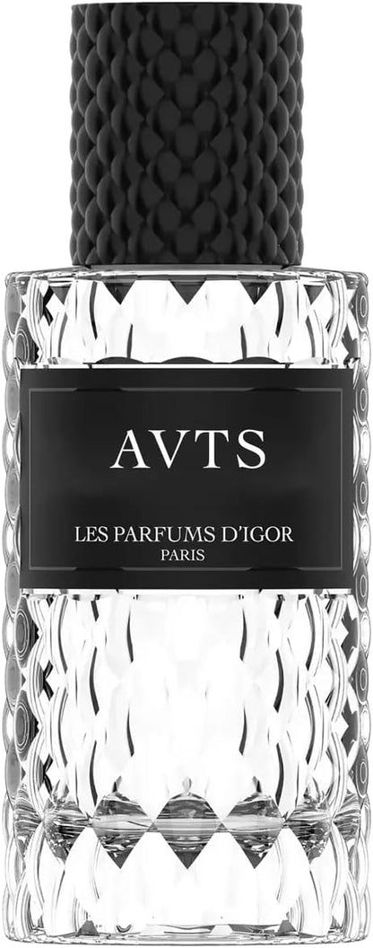 AVTS Les Parfums d'Igor Paris, Parfum de Luxe avec Notes d'Agrumes et de Fruits Tropicaux, Flacon en Verre Cristallin. Extrait de parfum 50ml