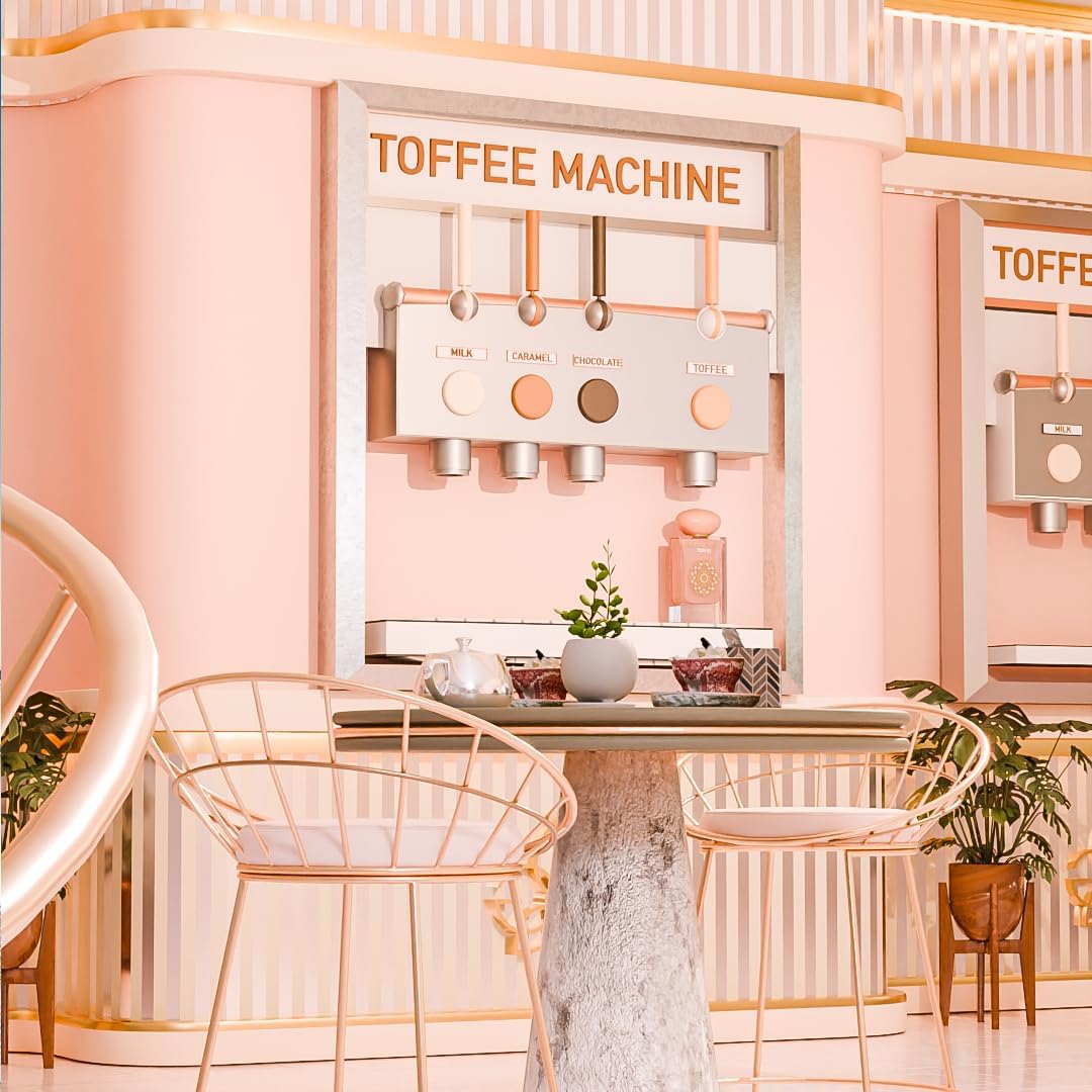 Gulf Orchid Musk Tahara Toffee - Eau de parfum 60 ml | Parfum musqué gourmand unisexe | Parfum doux longue durée avec chocolat caramel lait et vanille | Pour homme et femme