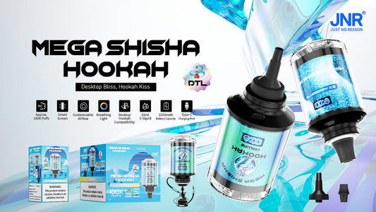 JNR MEGA SHISHA HOOKAH 100K