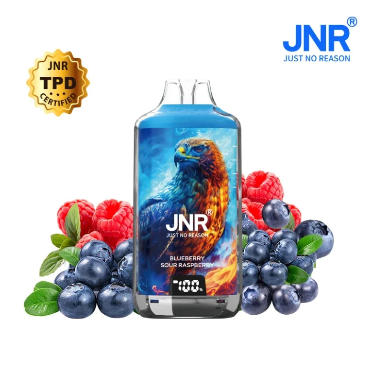 JNR Falcon-X 28000 PUFFS, Rechargeable, Certifiée TPD, 2% nicotine