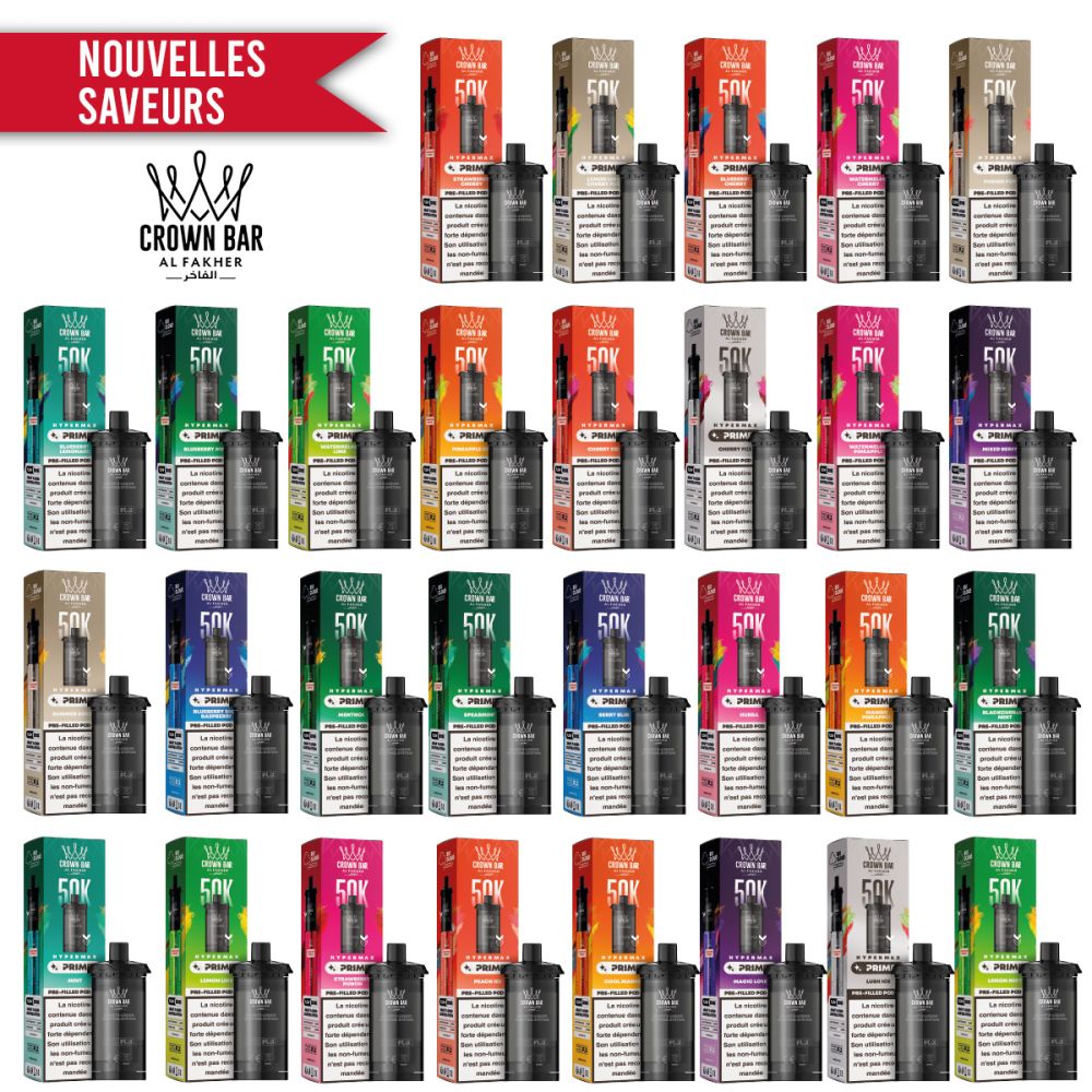 Pod Recharge Al Fakher Hypermax Prime 50 000 - 0,6% Nicotine