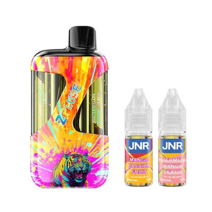 Puff JNR Z-Plus 42K double goût 2% nicotine rechargeable
