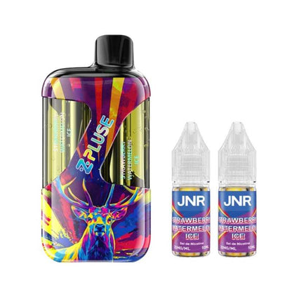 Puff JNR Z-Plus 42K double goût 2% nicotine rechargeable