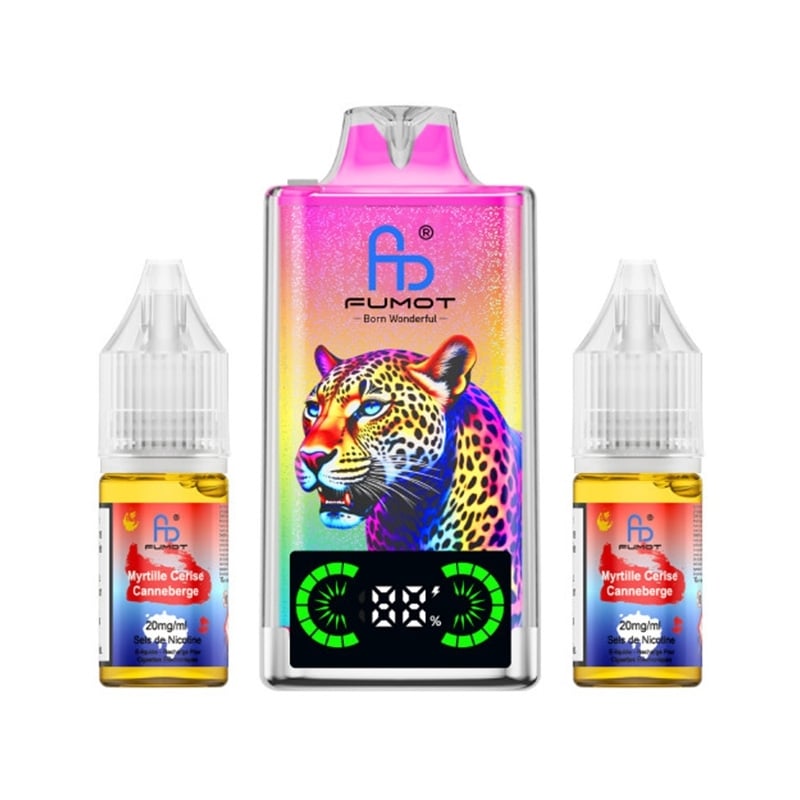 Puff Fumot Leopard 40K rechargeable 2% nicotine