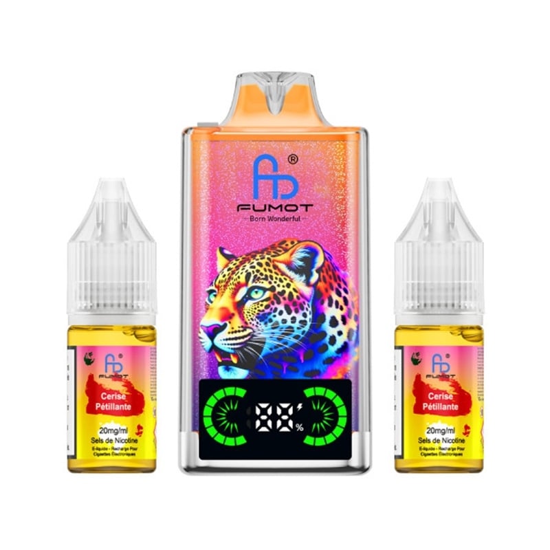 Puff Fumot Leopard 40K rechargeable 2% nicotine
