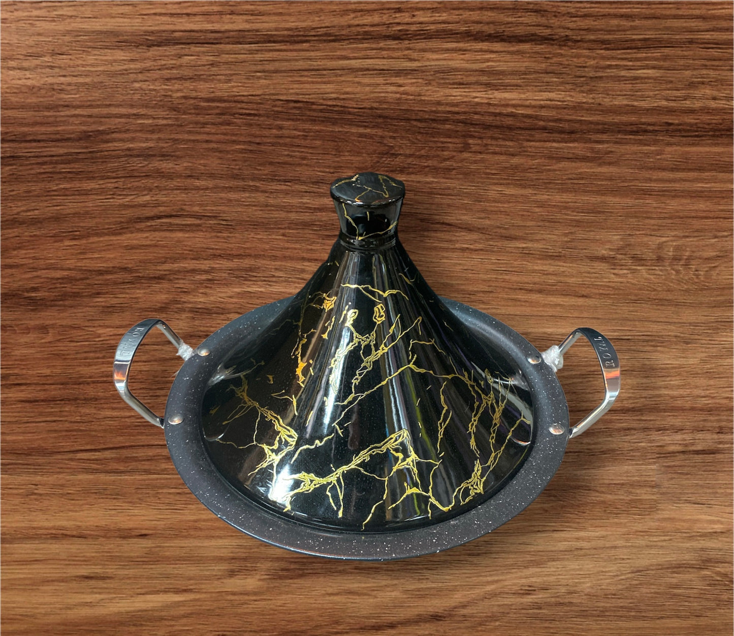 Tajine effet marbre compatible tout feux (2 tailles)