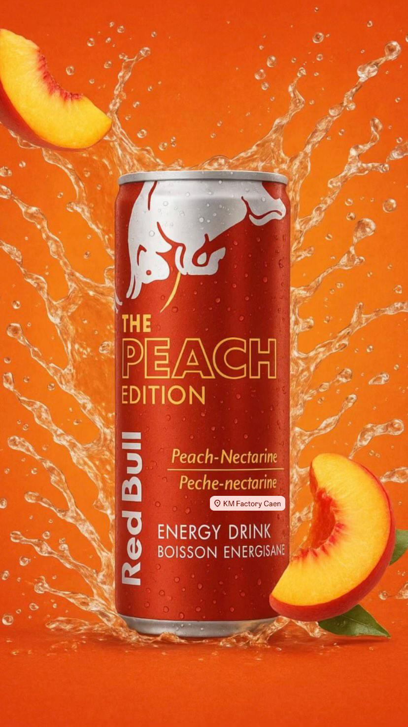 Red Bull  Pêche PEACH EDITION