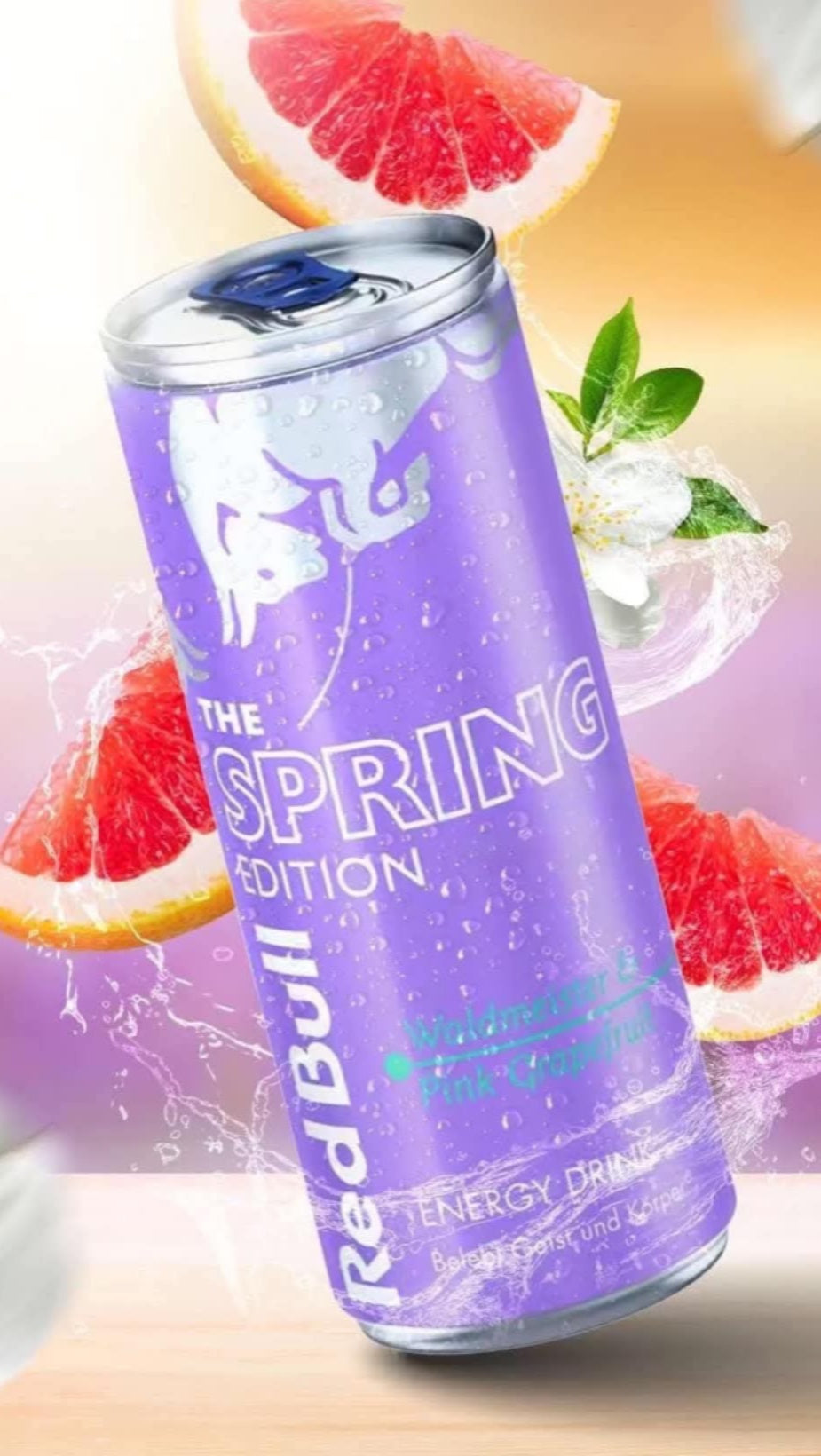 Red Bull Walstro et Pamplemousse Rose SPRING EDITION
