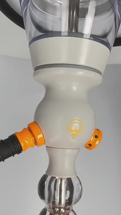 Chicha Celeste Light Grey Orange - Édition Limitée El Badia