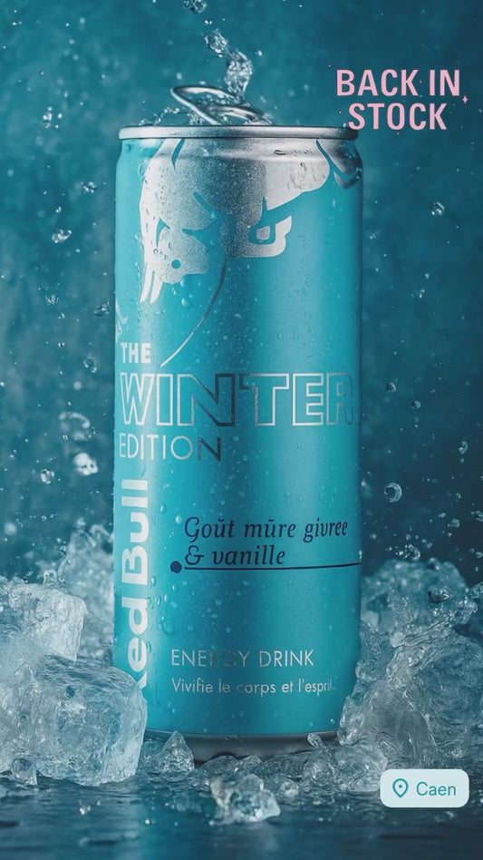 Red Bull Vanille Mûre givrée WINTER EDITION